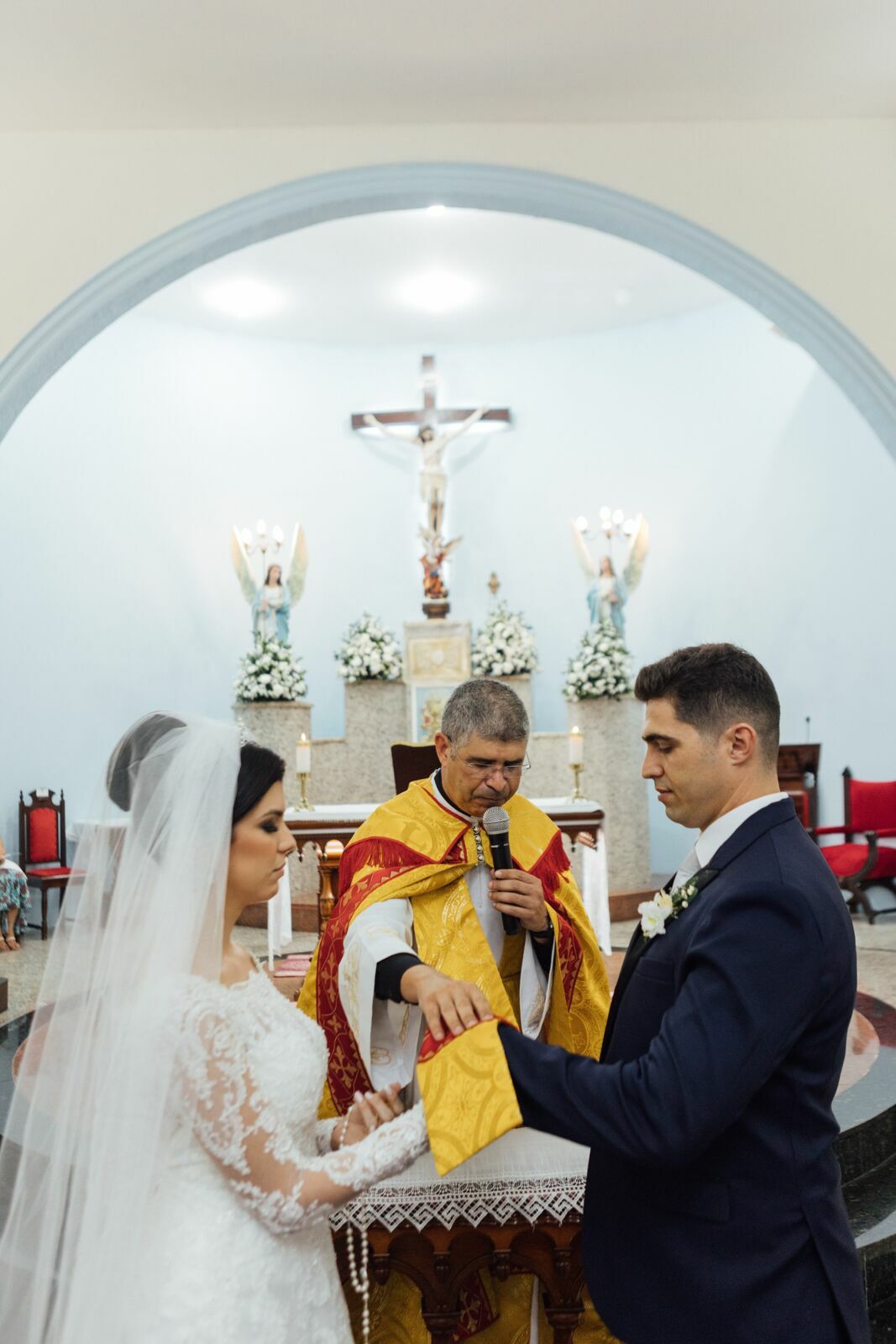 Foto Casamento Melissa e Bruno - Igreja Capelania militar - la Belle Maison - Imagem 87