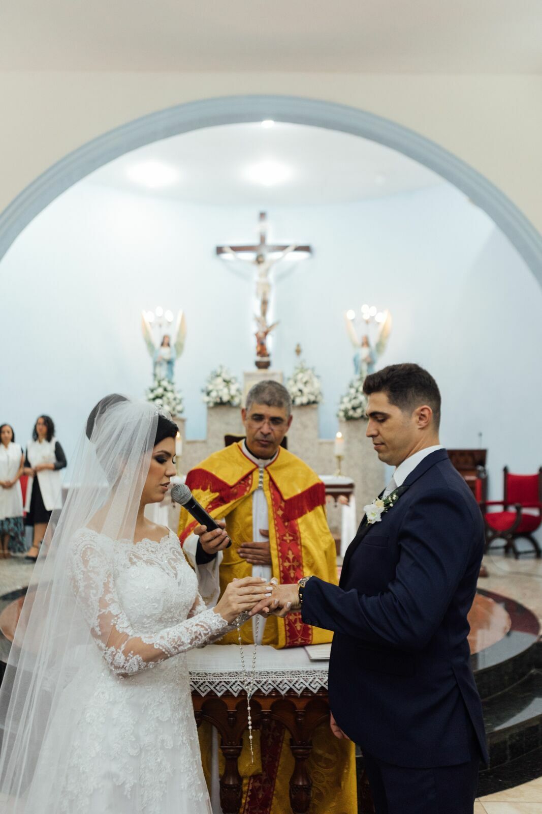 Foto Casamento Melissa e Bruno - Igreja Capelania militar - la Belle Maison - Imagem 92