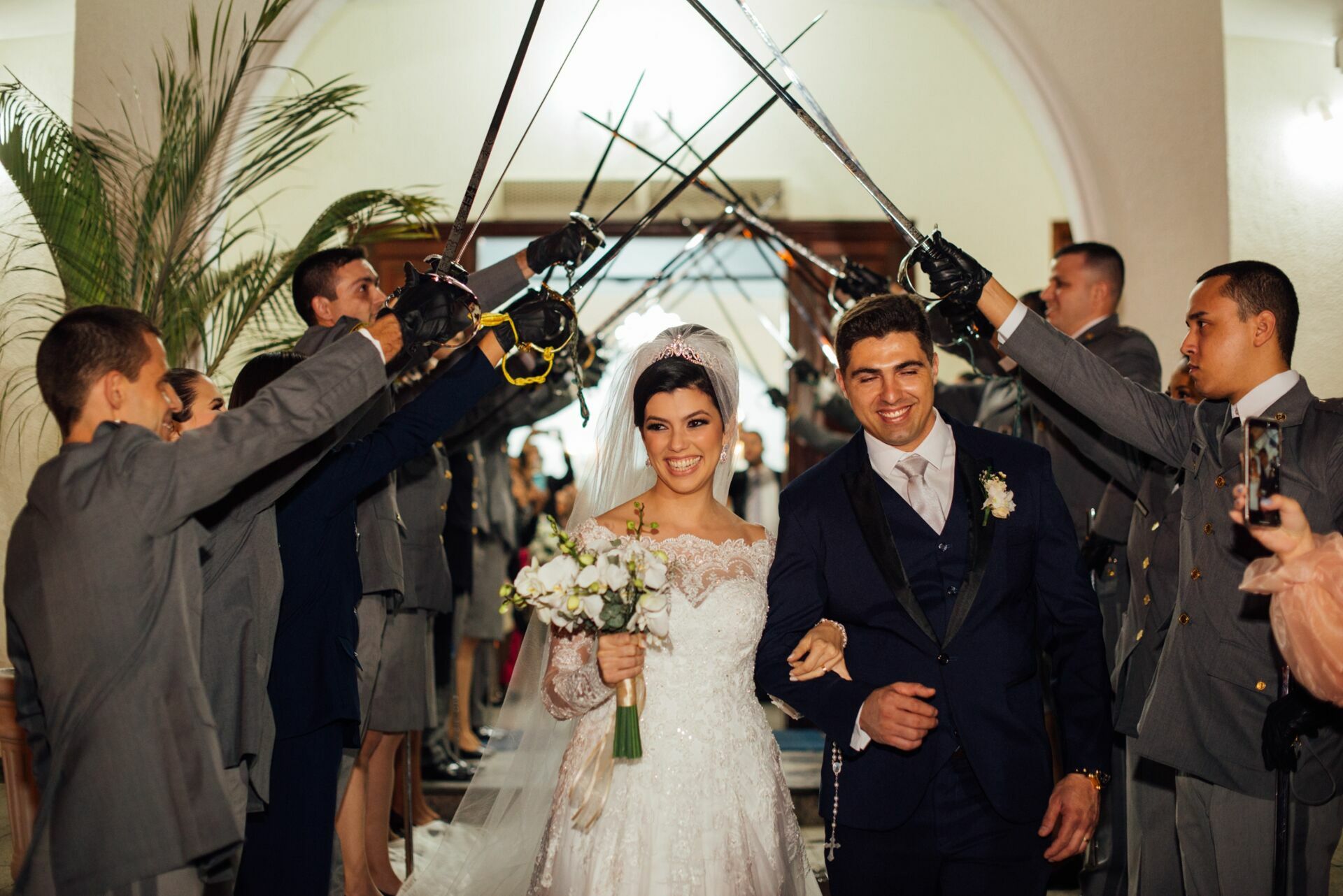 Foto Casamento Melissa e Bruno - Igreja Capelania militar - la Belle Maison - Imagem 108