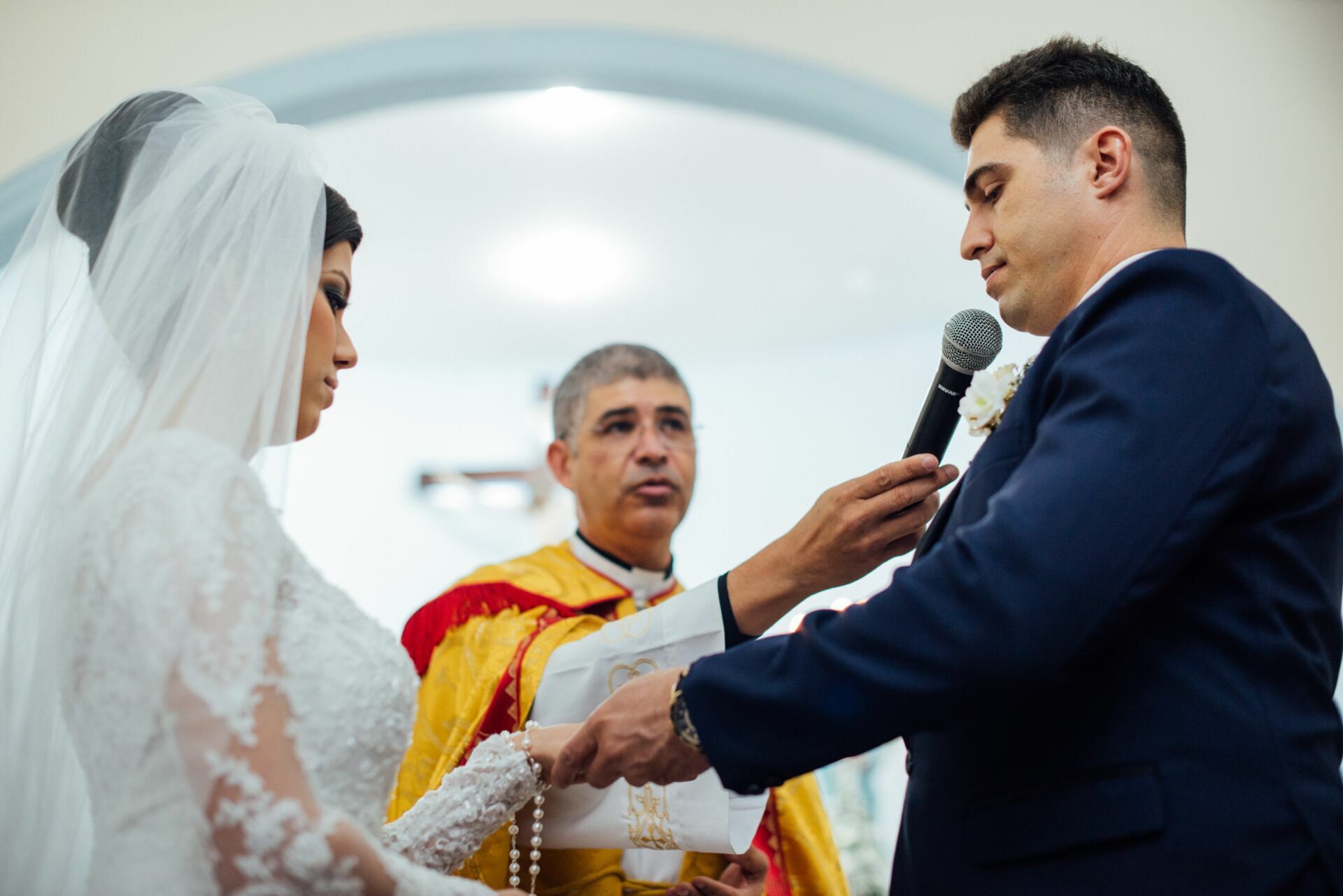 Foto Casamento Melissa e Bruno - Igreja Capelania militar - la Belle Maison - Imagem 89