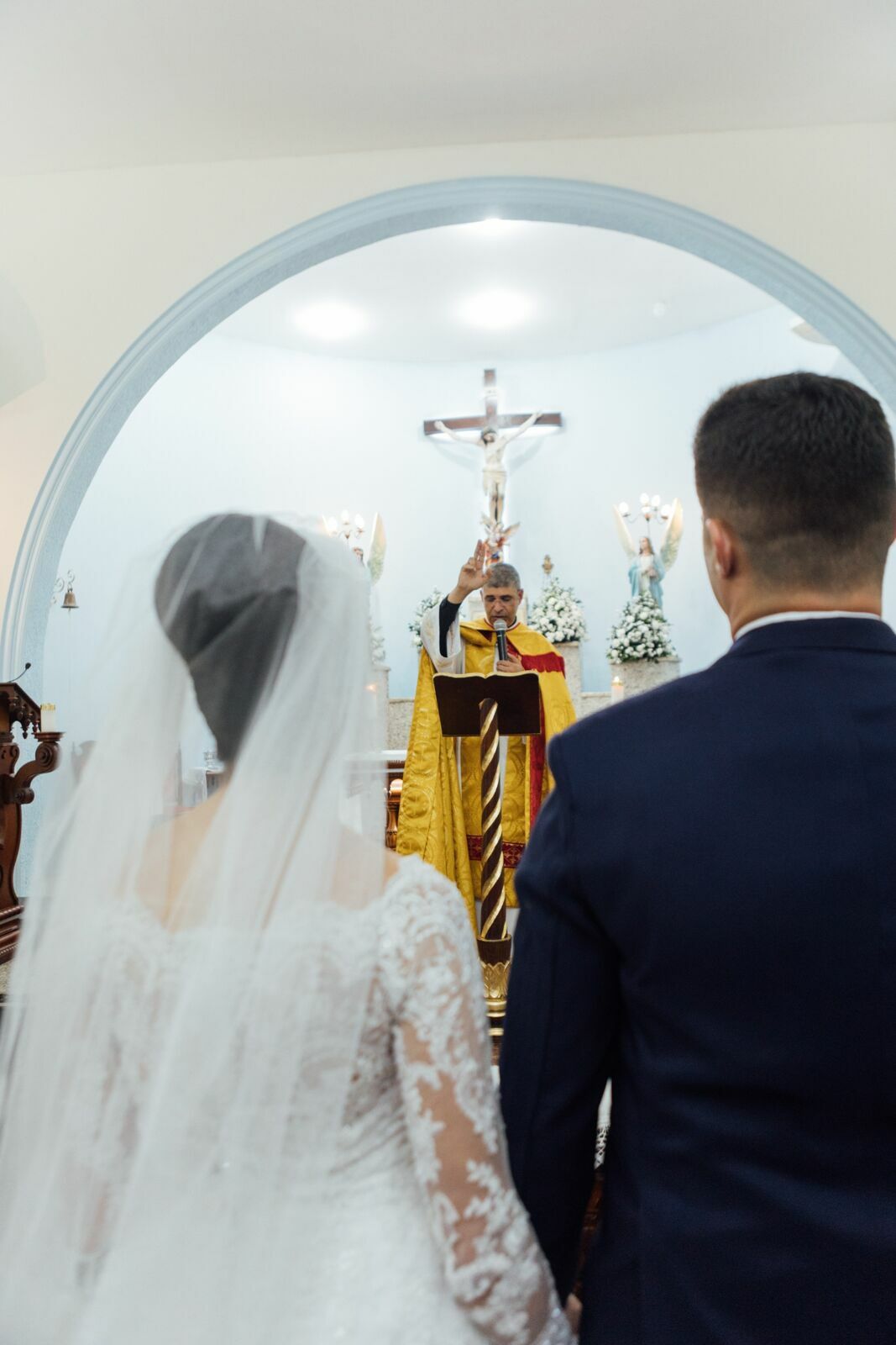 Foto Casamento Melissa e Bruno - Igreja Capelania militar - la Belle Maison - Imagem 97