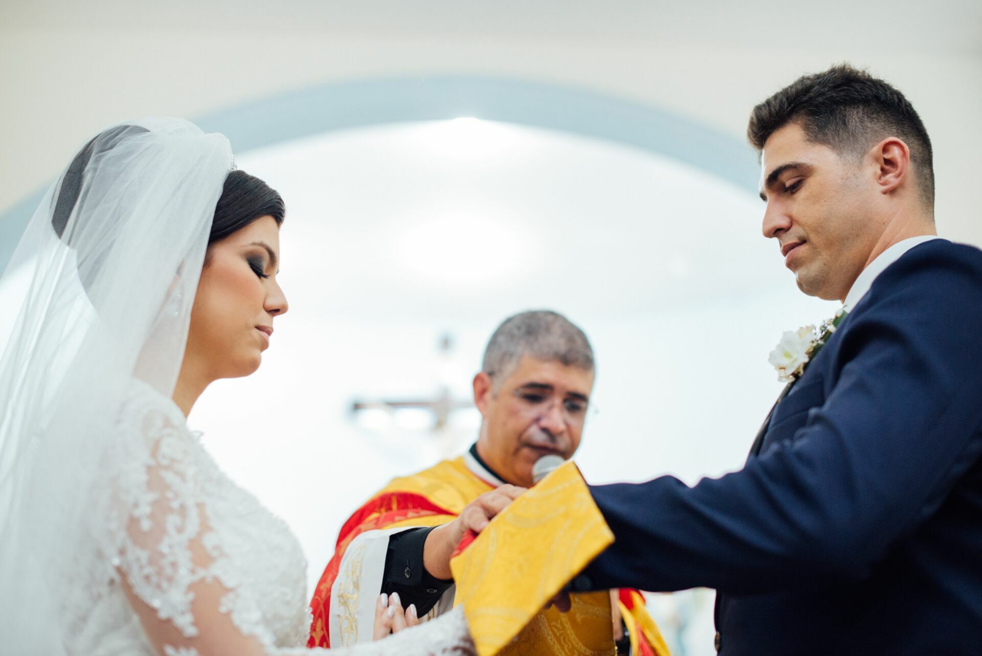 Foto Casamento Melissa e Bruno - Igreja Capelania militar - la Belle Maison - Imagem 88
