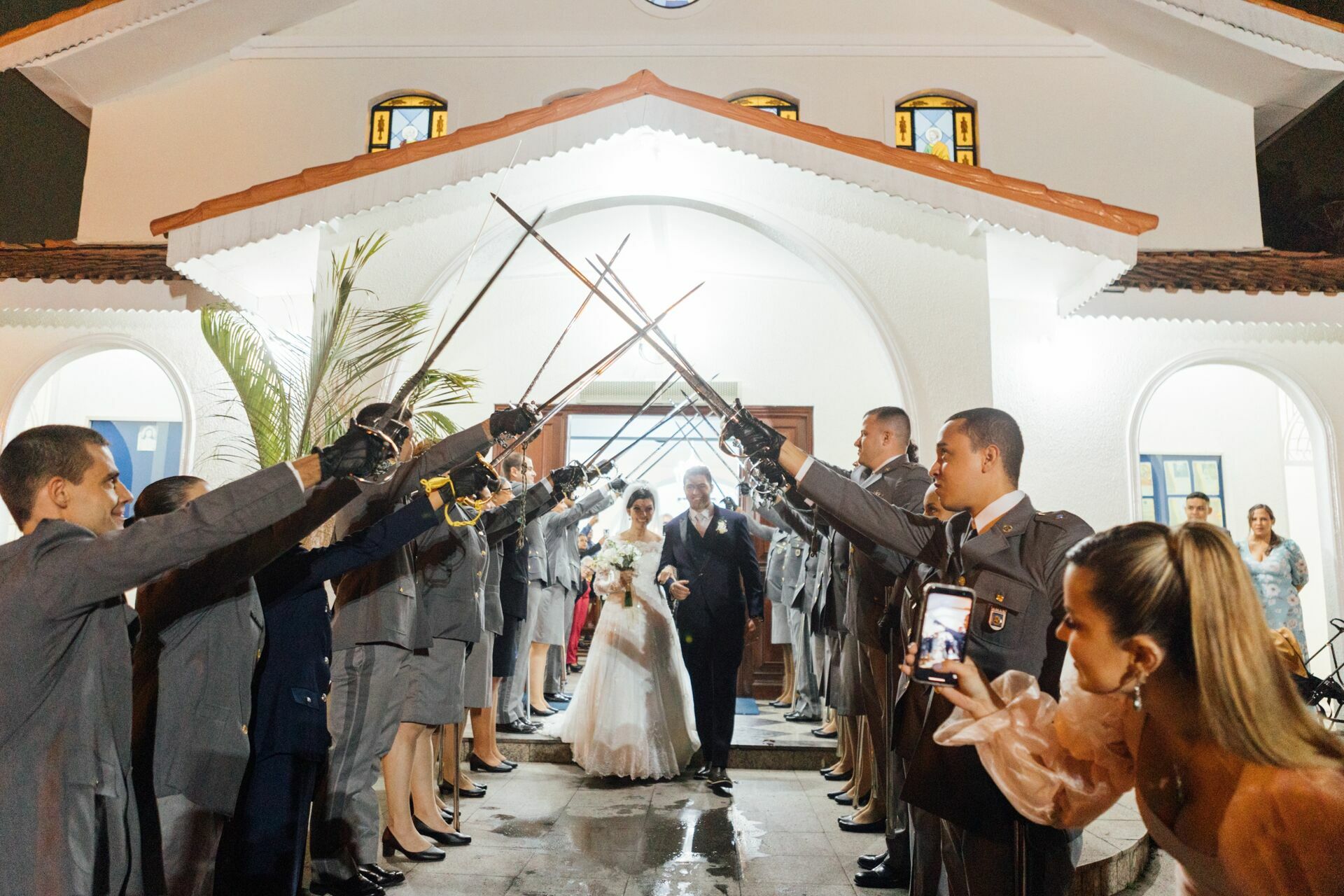 Foto Casamento Melissa e Bruno - Igreja Capelania militar - la Belle Maison - Imagem 104