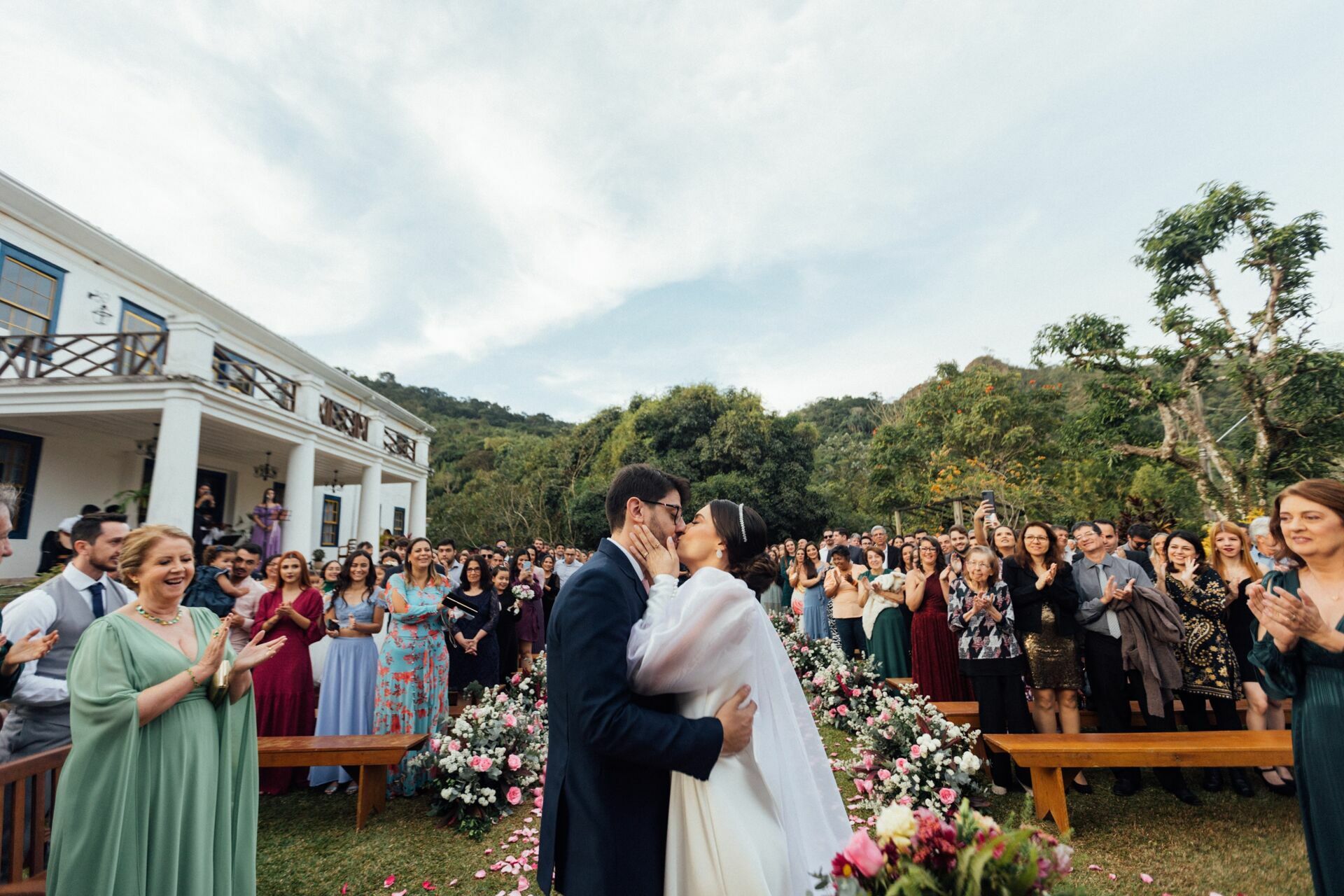 Foto Casamento Caroline e Zé Guilherme - Casarão Penedo - Penedo RJ - Imagem 135