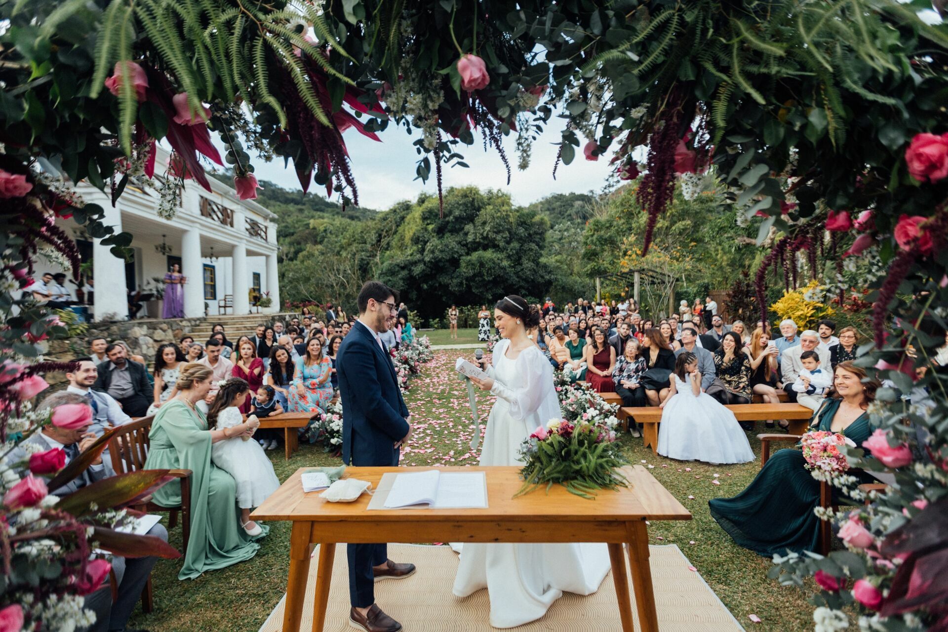 Foto Casamento Caroline e Zé Guilherme - Casarão Penedo - Penedo RJ - Imagem 123