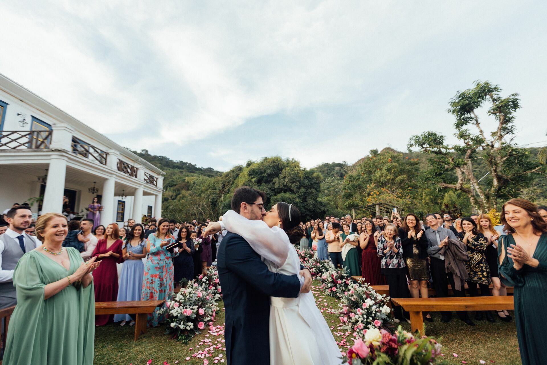 Foto Casamento Caroline e Zé Guilherme - Casarão Penedo - Penedo RJ - Imagem 136