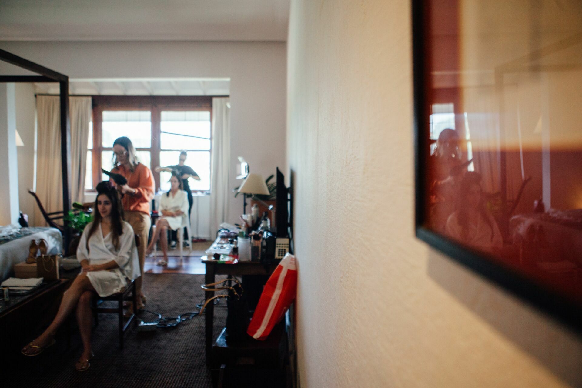 Foto Marina e Caio - Igeja N.S.Neves  e restaurante Teréze - Santa Teresa - Rio de Janeiro - Imagem 2