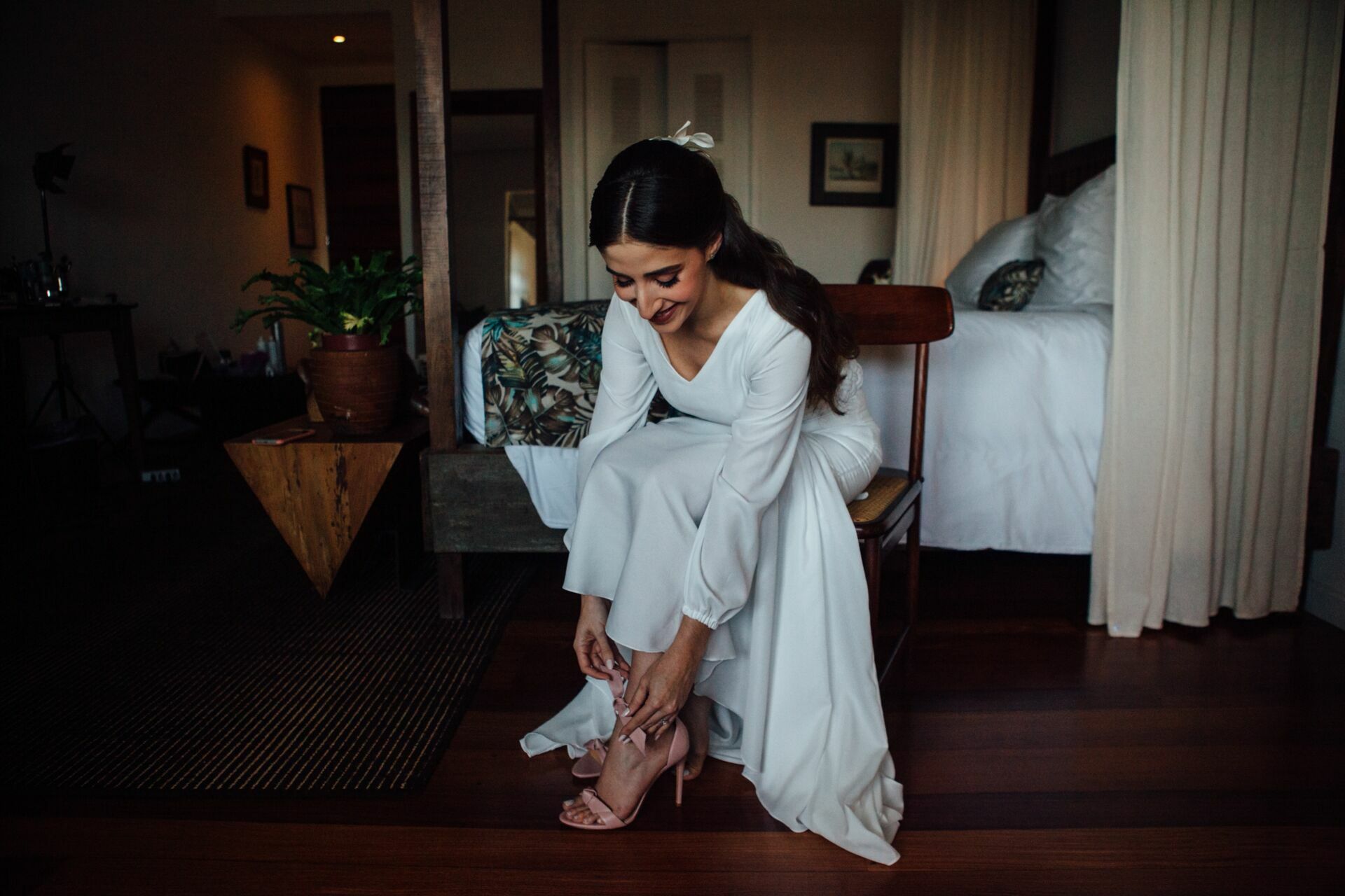 Foto Marina e Caio - Igeja N.S.Neves  e restaurante Teréze - Santa Teresa - Rio de Janeiro - Imagem 25