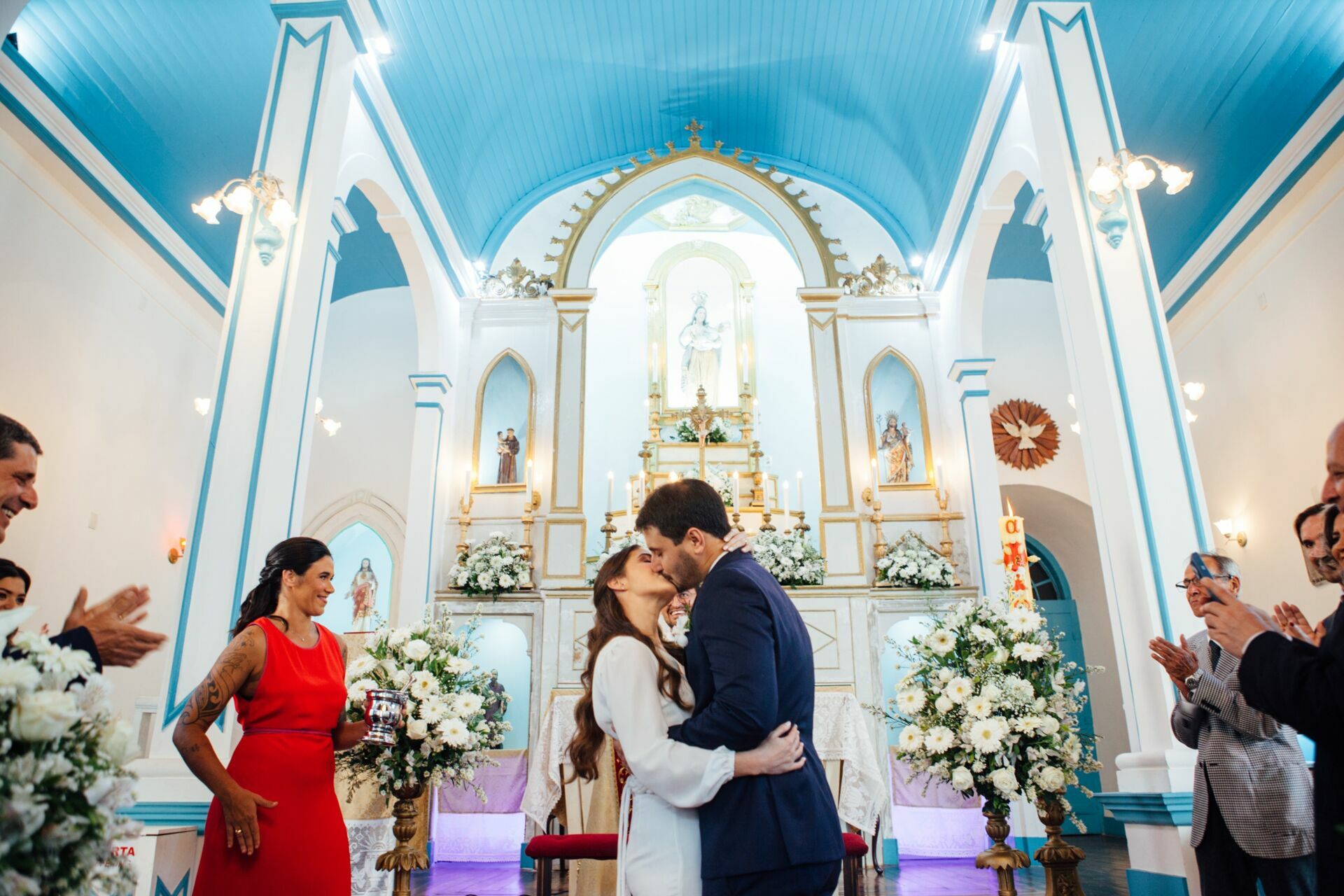 Foto Marina e Caio - Igeja N.S.Neves  e restaurante Teréze - Santa Teresa - Rio de Janeiro - Imagem 110