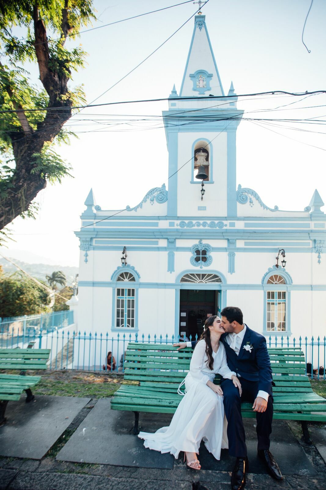 Foto Marina e Caio - Igeja N.S.Neves  e restaurante Teréze - Santa Teresa - Rio de Janeiro - Imagem 145