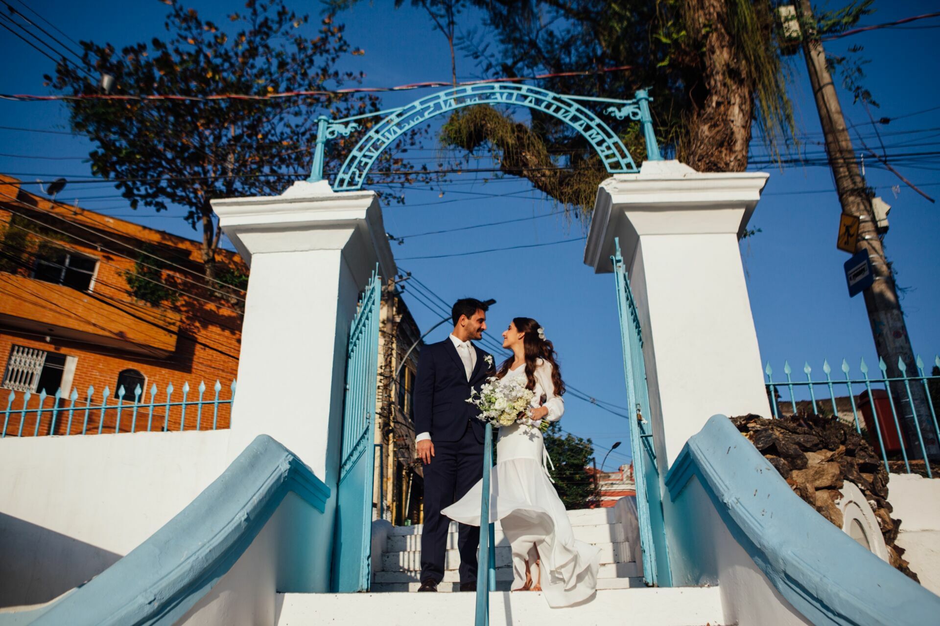 Foto Marina e Caio - Igeja N.S.Neves  e restaurante Teréze - Santa Teresa - Rio de Janeiro - Imagem 139