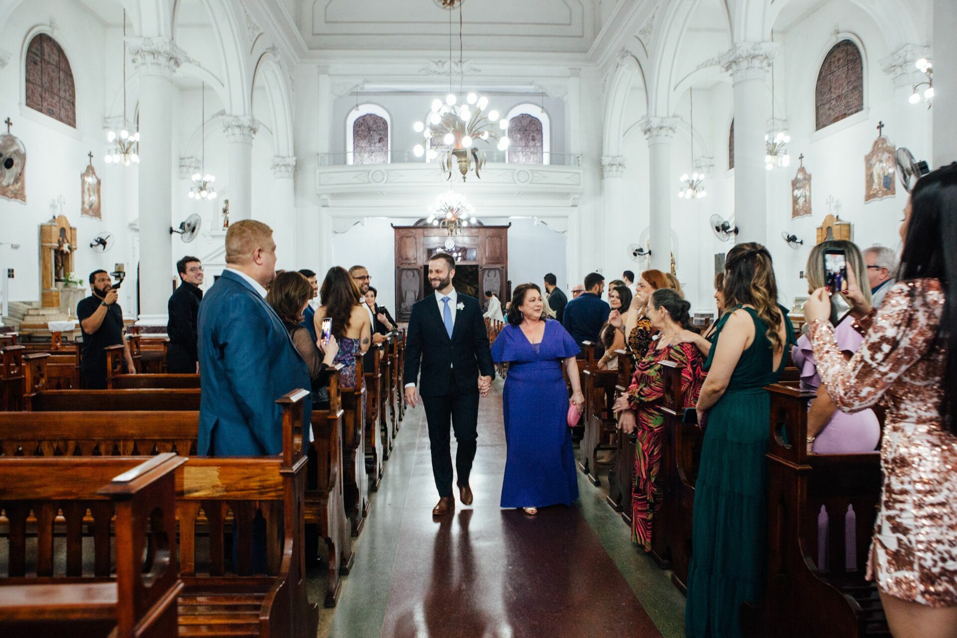 Foto Casamento Religioso Mayara e Felipe - Igreja Ns Conceição - Resende RJ - Imagem 1