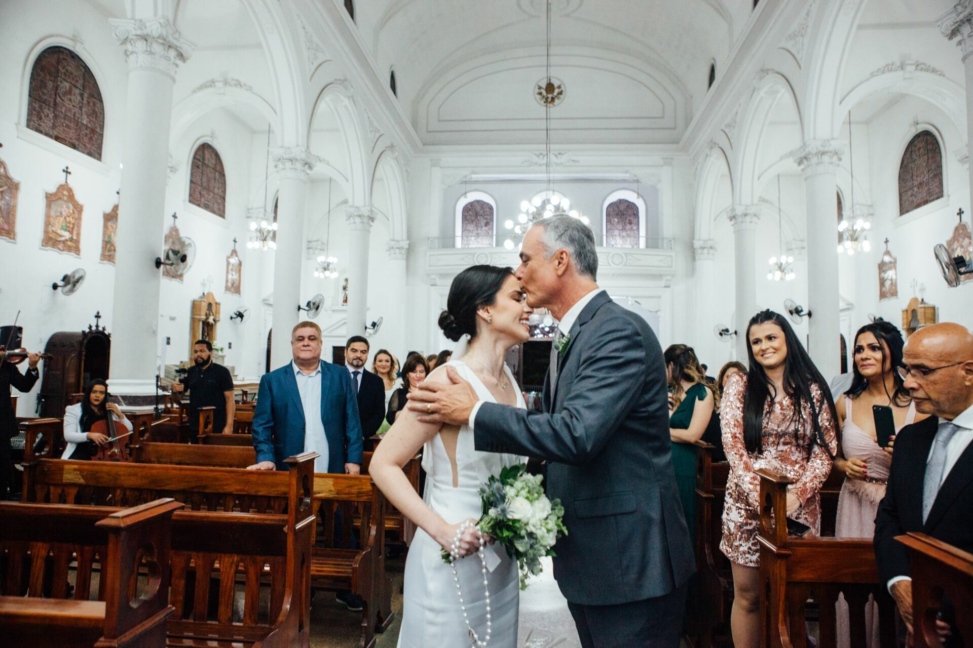 Foto Casamento Religioso Mayara e Felipe - Igreja Ns Conceição - Resende RJ - Imagem 11
