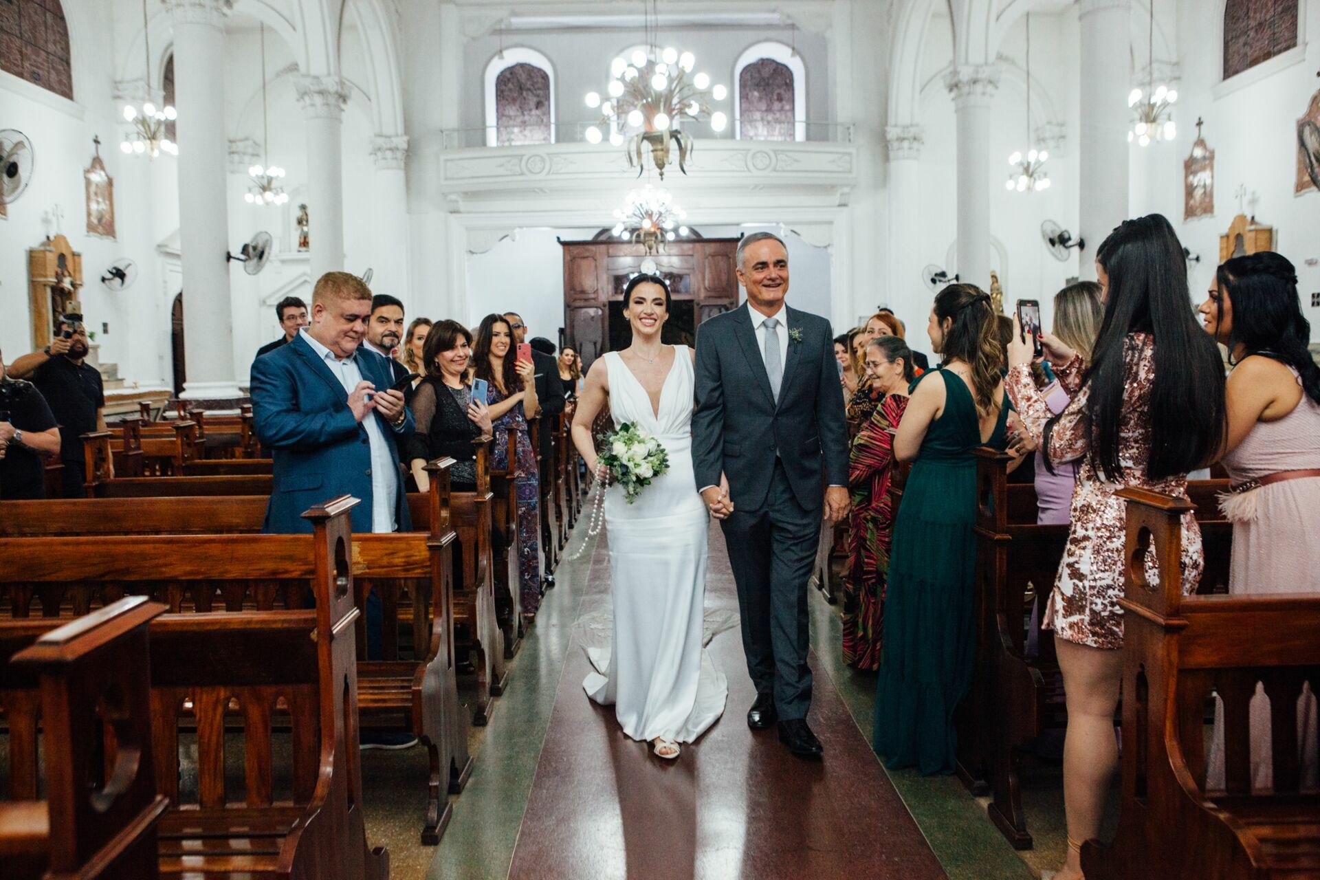 Foto Casamento Religioso Mayara e Felipe - Igreja Ns Conceição - Resende RJ - Imagem 10