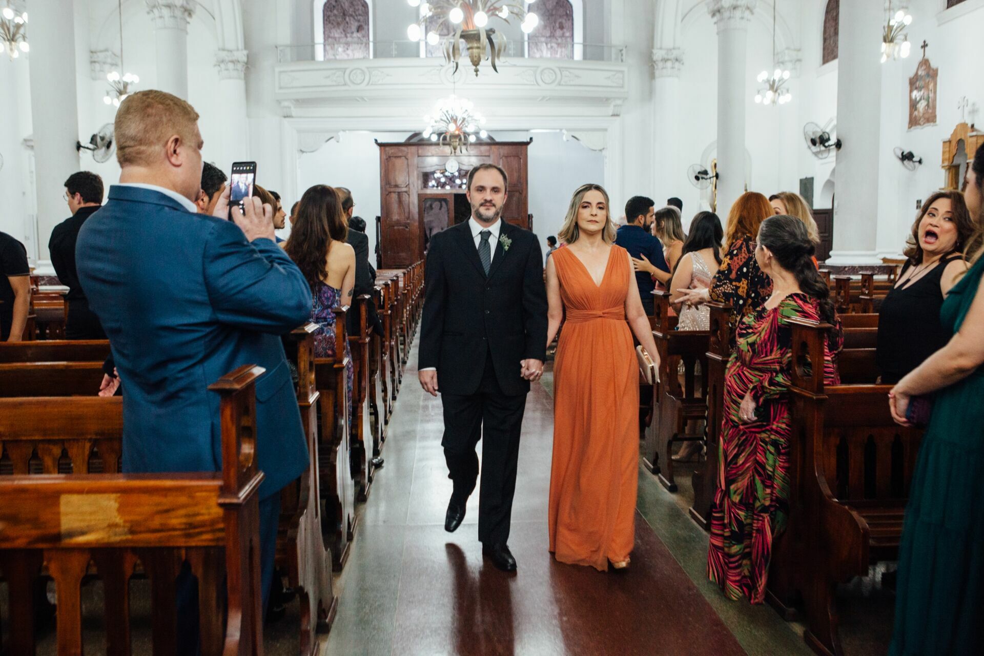 Foto Casamento Religioso Mayara e Felipe - Igreja Ns Conceição - Resende RJ - Imagem 5