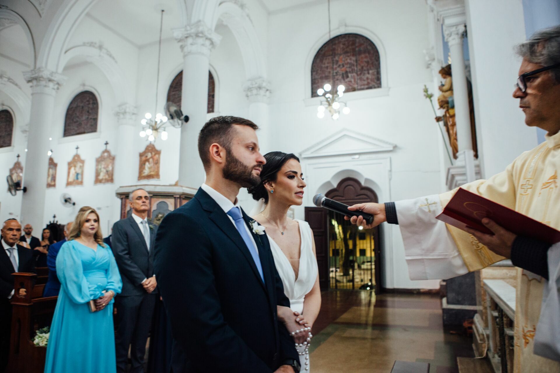 Foto Casamento Religioso Mayara e Felipe - Igreja Ns Conceição - Resende RJ - Imagem 24