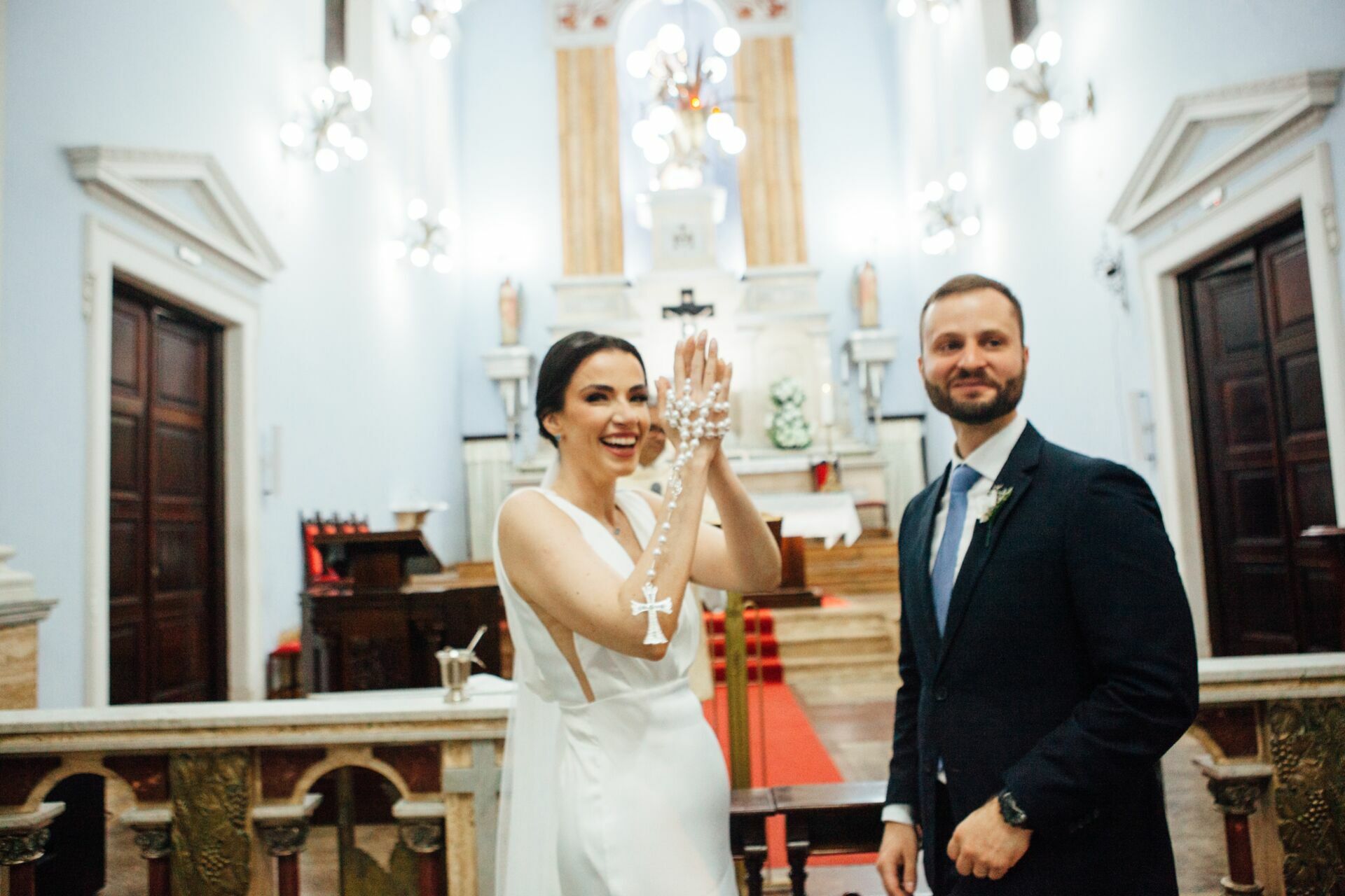 Foto Casamento Religioso Mayara e Felipe - Igreja Ns Conceição - Resende RJ - Imagem 38