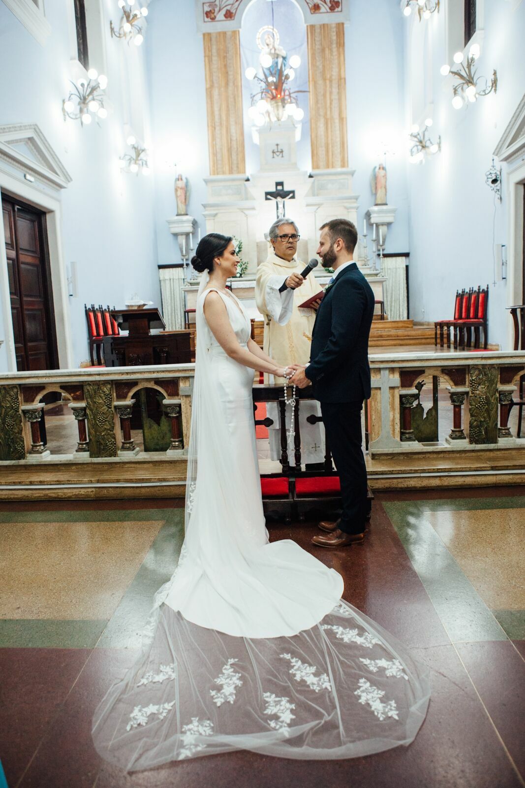 Foto Casamento Religioso Mayara e Felipe - Igreja Ns Conceição - Resende RJ - Imagem 25