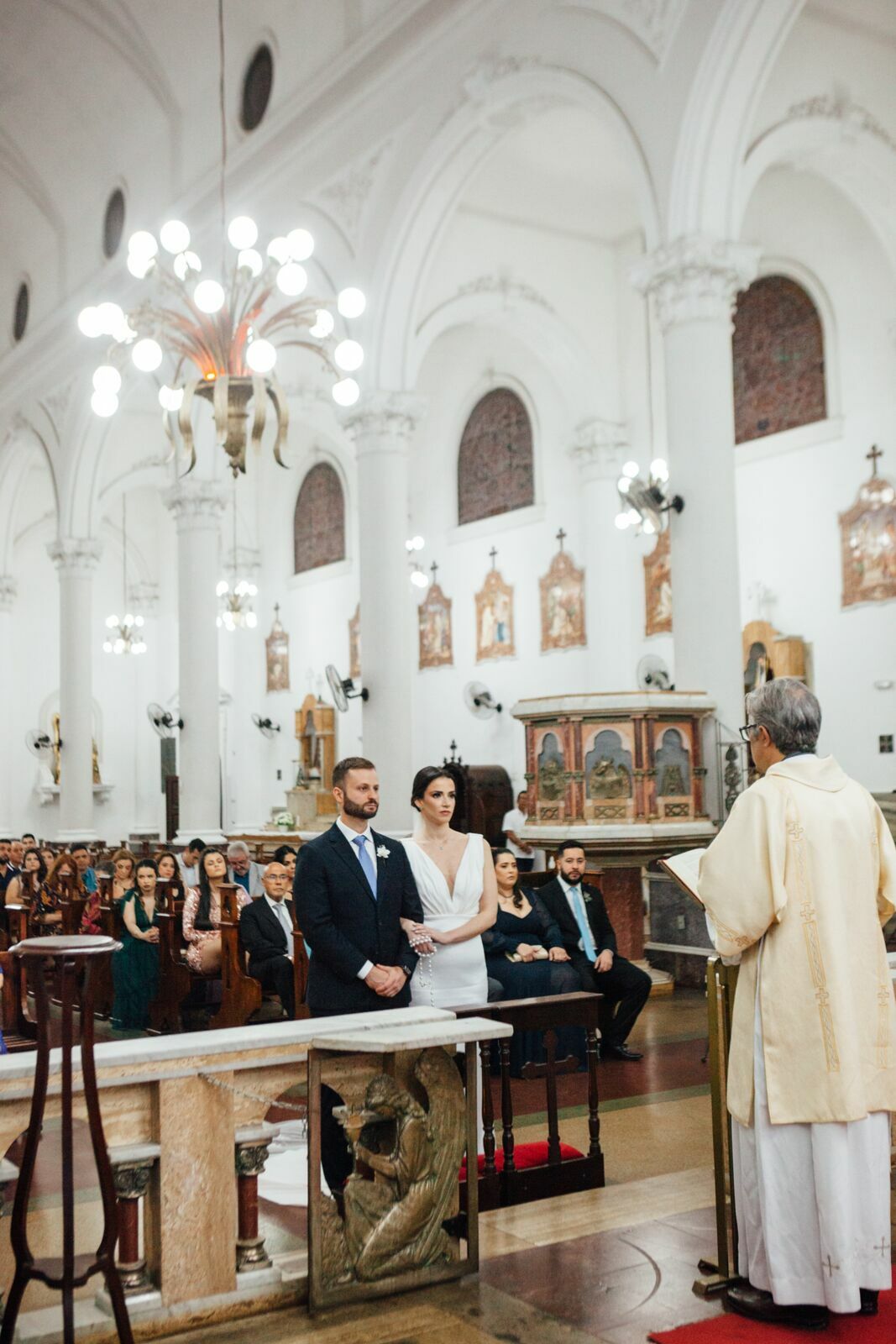 Foto Casamento Religioso Mayara e Felipe - Igreja Ns Conceição - Resende RJ - Imagem 21