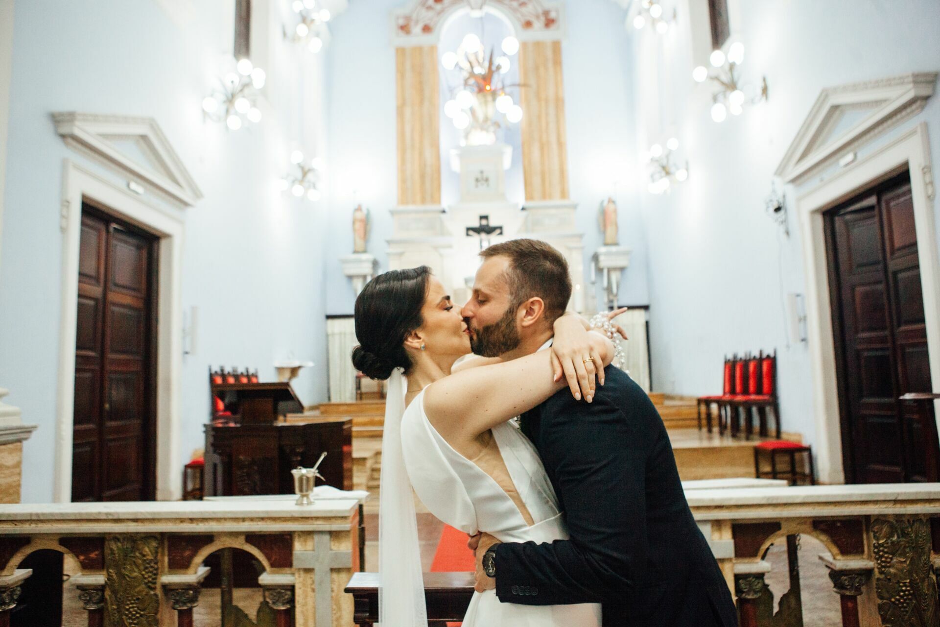 Foto Casamento Religioso Mayara e Felipe - Igreja Ns Conceição - Resende RJ - Imagem 37