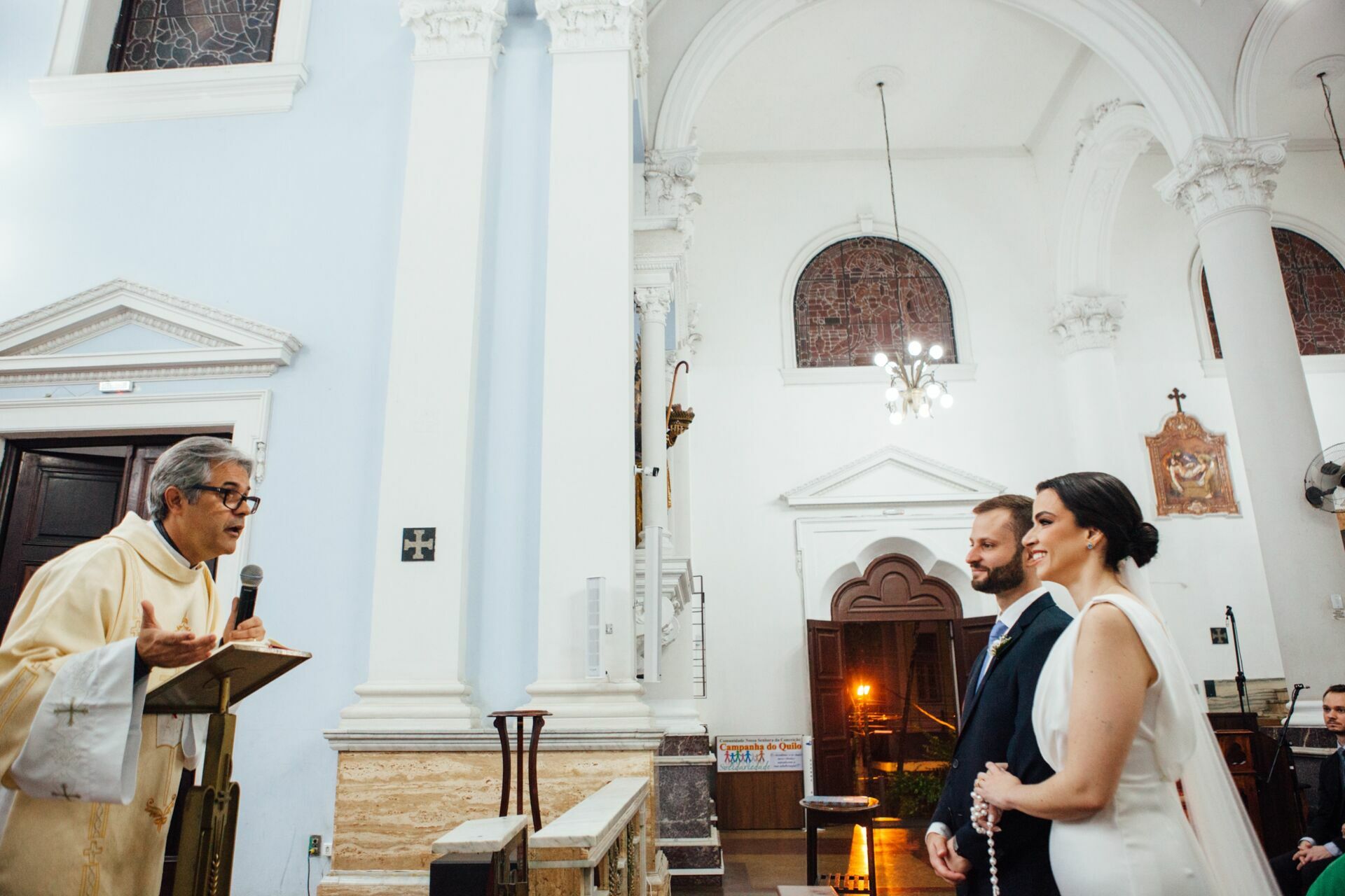 Foto Casamento Religioso Mayara e Felipe - Igreja Ns Conceição - Resende RJ - Imagem 22