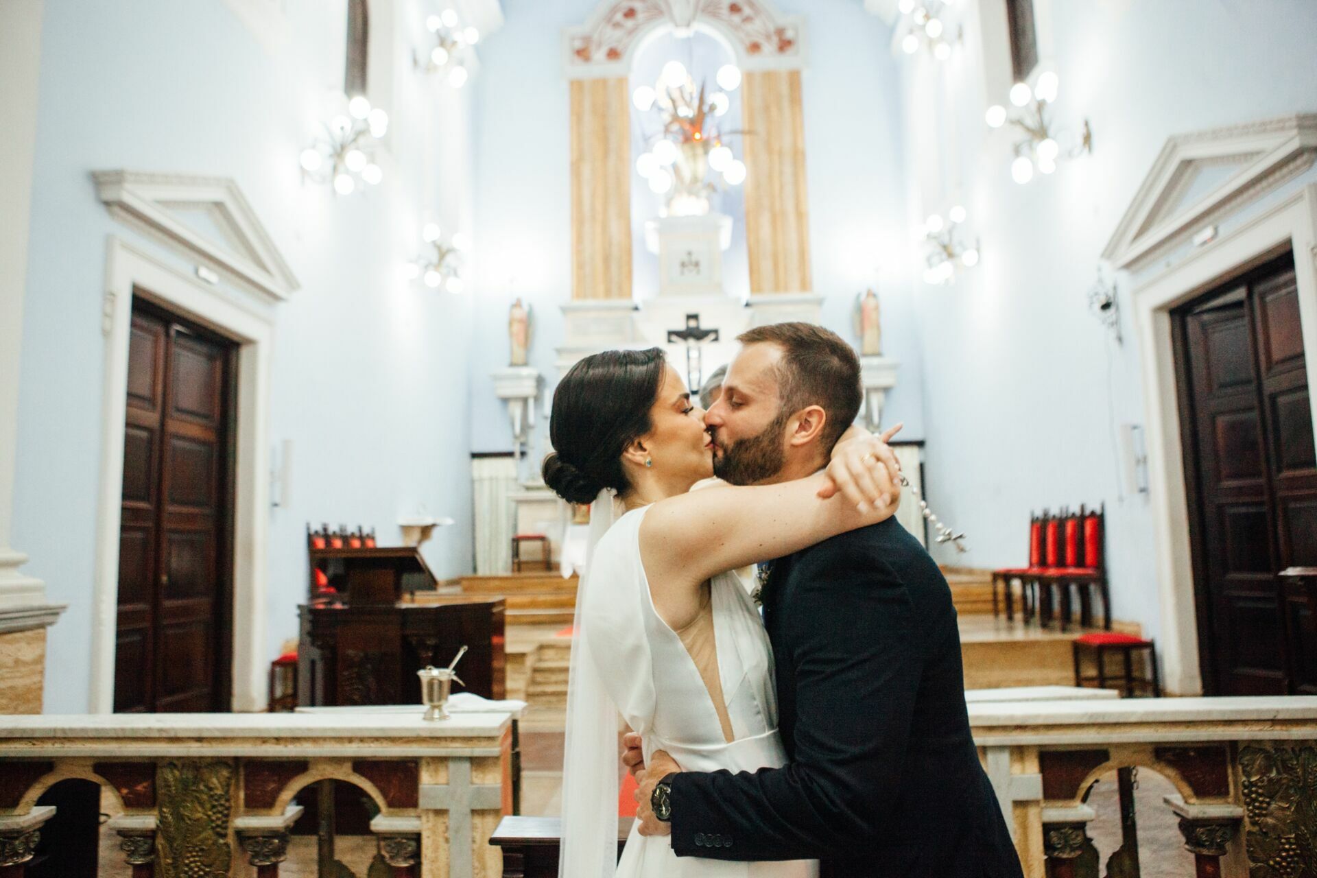 Foto Casamento Religioso Mayara e Felipe - Igreja Ns Conceição - Resende RJ - Imagem 36