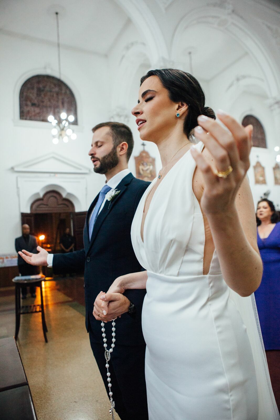 Foto Casamento Religioso Mayara e Felipe - Igreja Ns Conceição - Resende RJ - Imagem 48