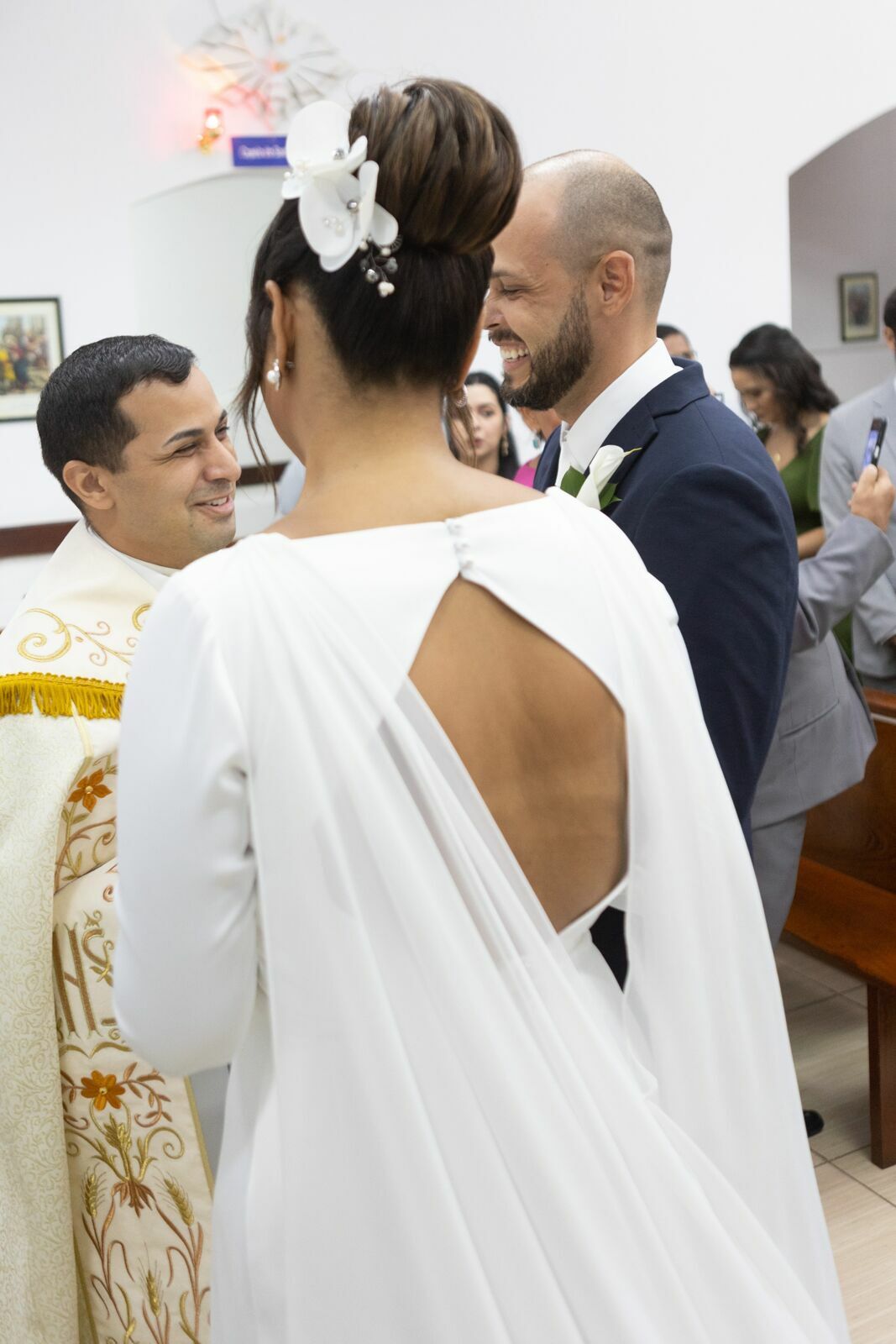 Foto Casamento Larissa e Adam - Igreja N. S. Aparecida e Restaurante Jardim Secreto - Penedo RJ - Imagem 69