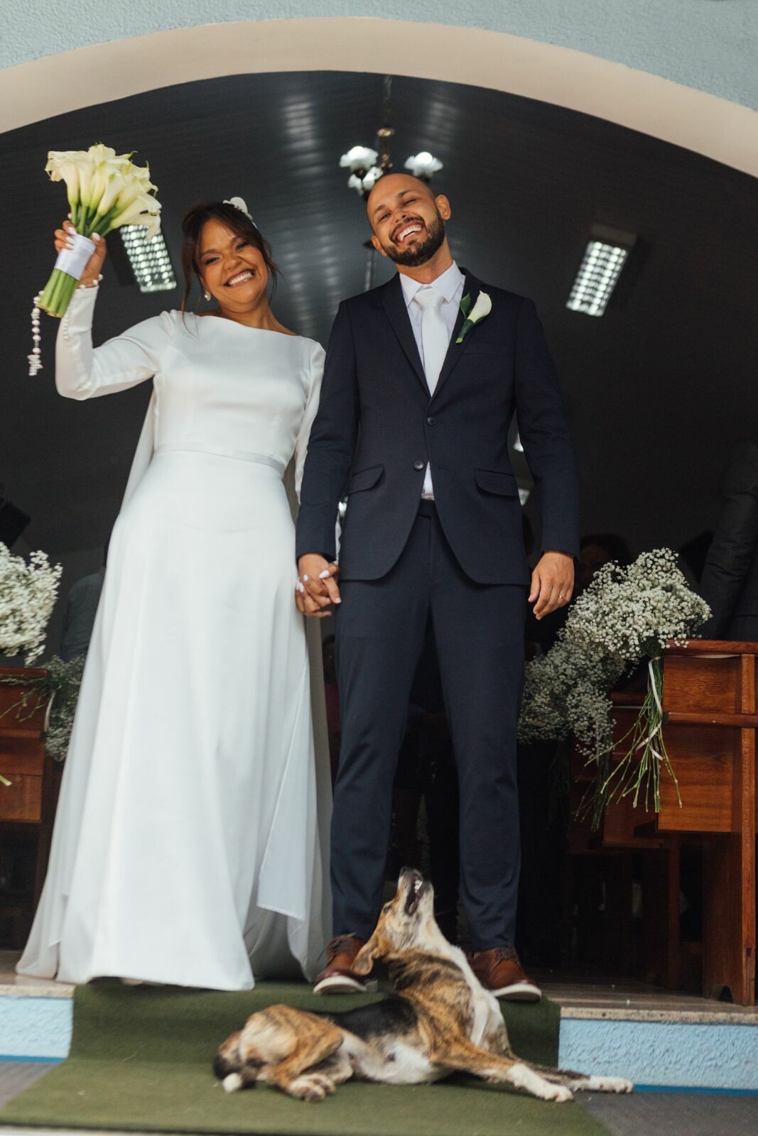 Foto Casamento Larissa e Adam - Igreja N. S. Aparecida e Restaurante Jardim Secreto - Penedo RJ - Imagem 110