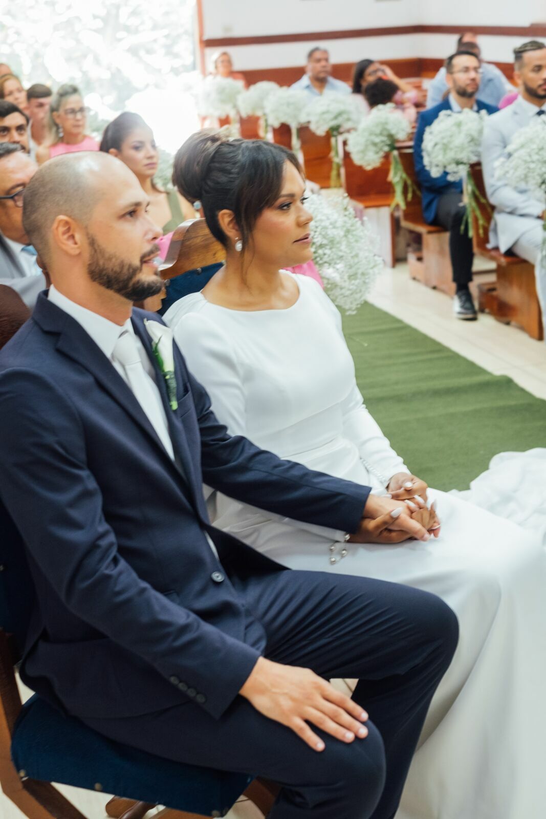 Foto Casamento Larissa e Adam - Igreja N. S. Aparecida e Restaurante Jardim Secreto - Penedo RJ - Imagem 78