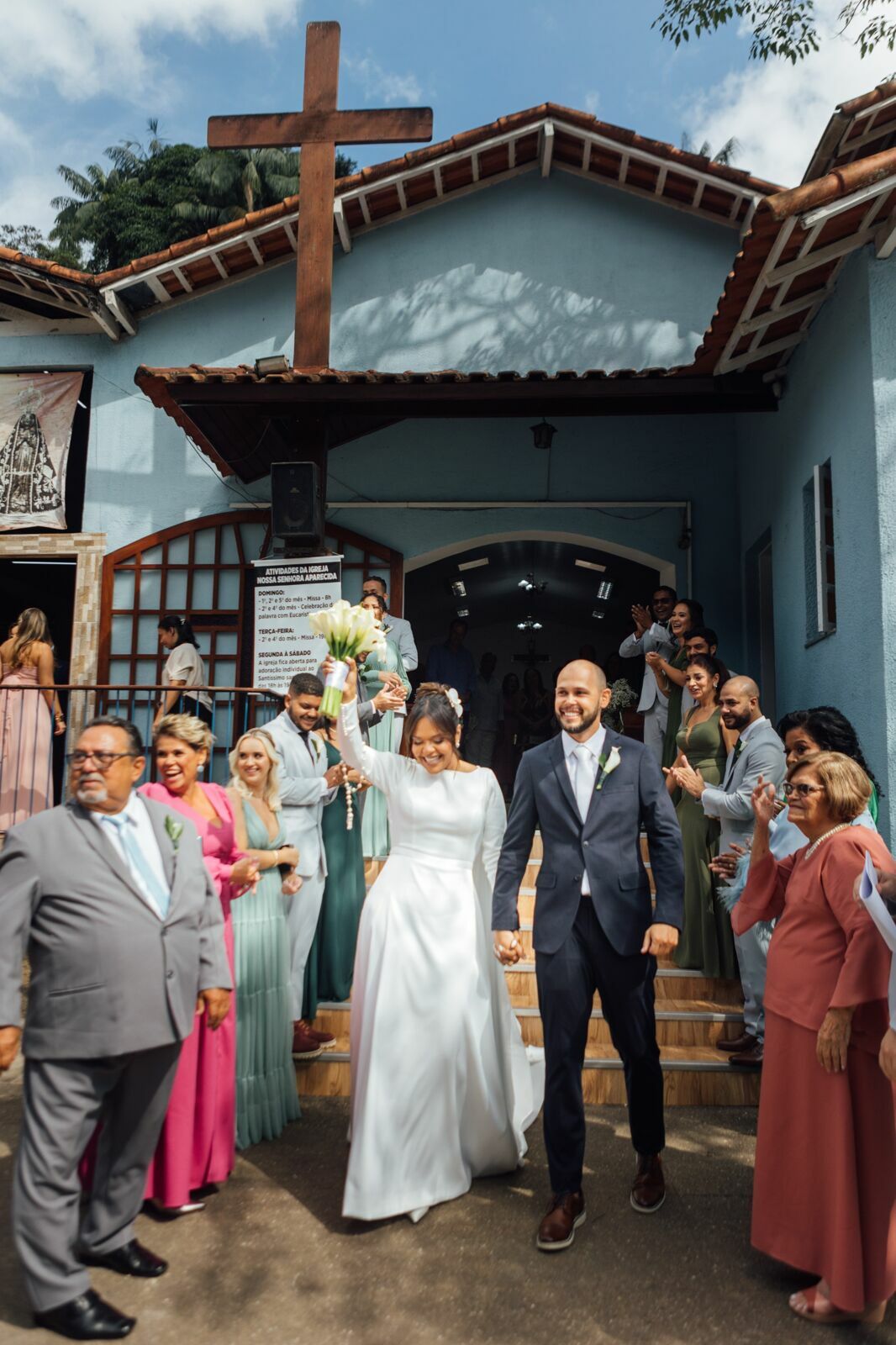 Foto Casamento Larissa e Adam - Igreja N. S. Aparecida e Restaurante Jardim Secreto - Penedo RJ - Imagem 116
