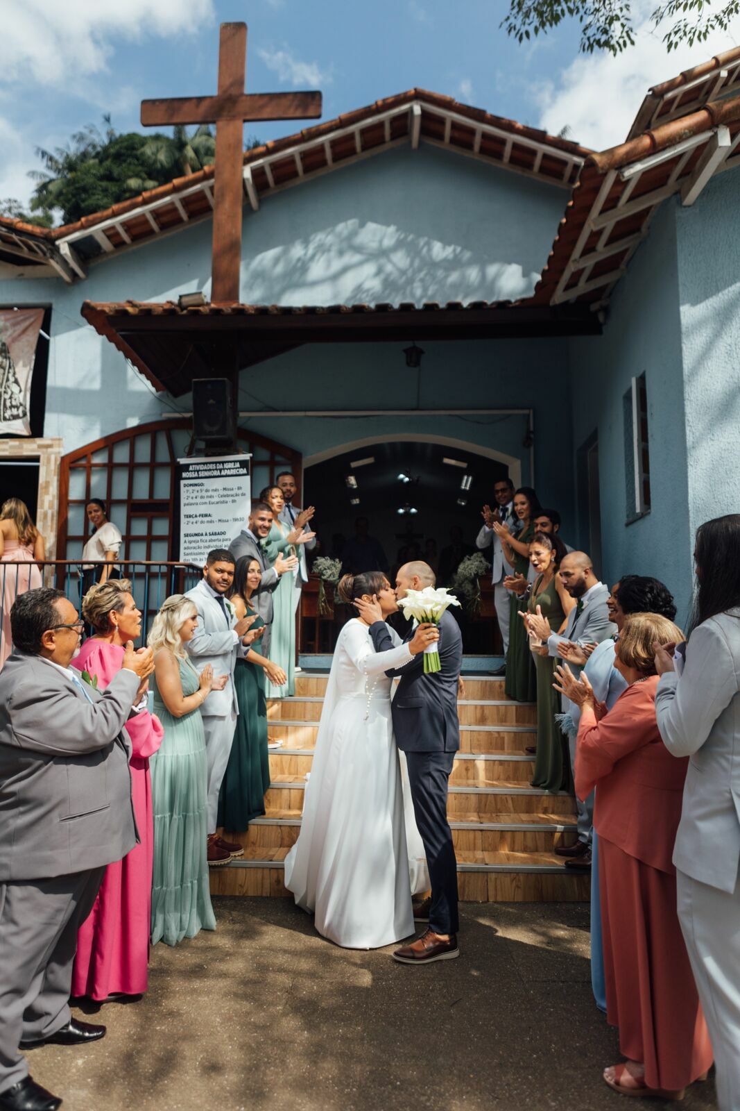 Foto Casamento Larissa e Adam - Igreja N. S. Aparecida e Restaurante Jardim Secreto - Penedo RJ - Imagem 115