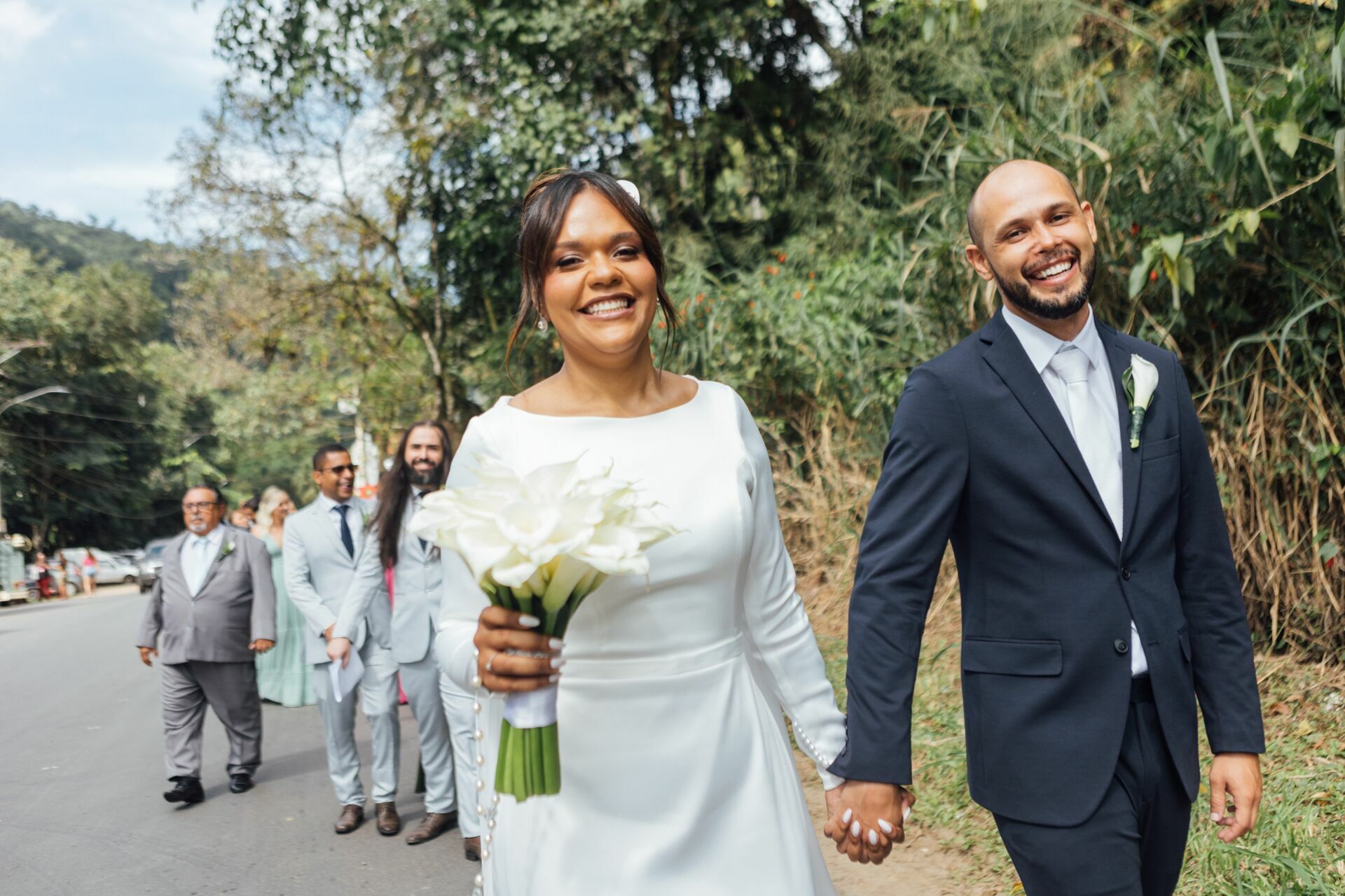 Foto Casamento Larissa e Adam - Igreja N. S. Aparecida e Restaurante Jardim Secreto - Penedo RJ - Imagem 122