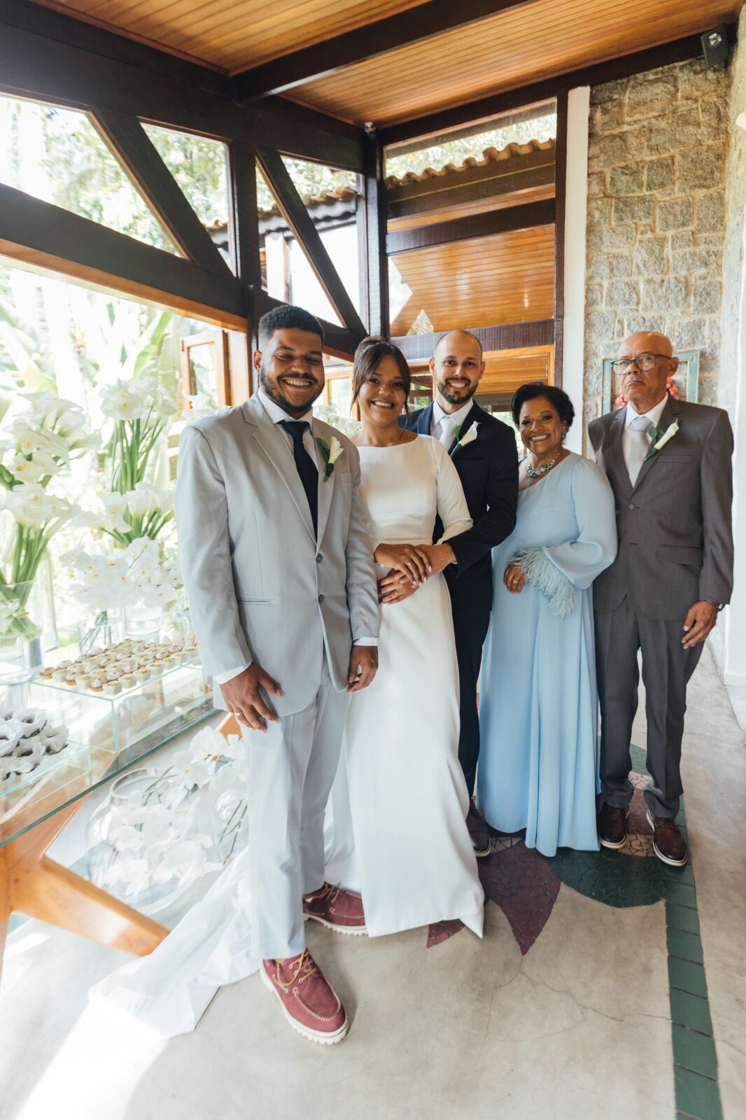 Foto Casamento Larissa e Adam - Igreja N. S. Aparecida e Restaurante Jardim Secreto - Penedo RJ - Imagem 163