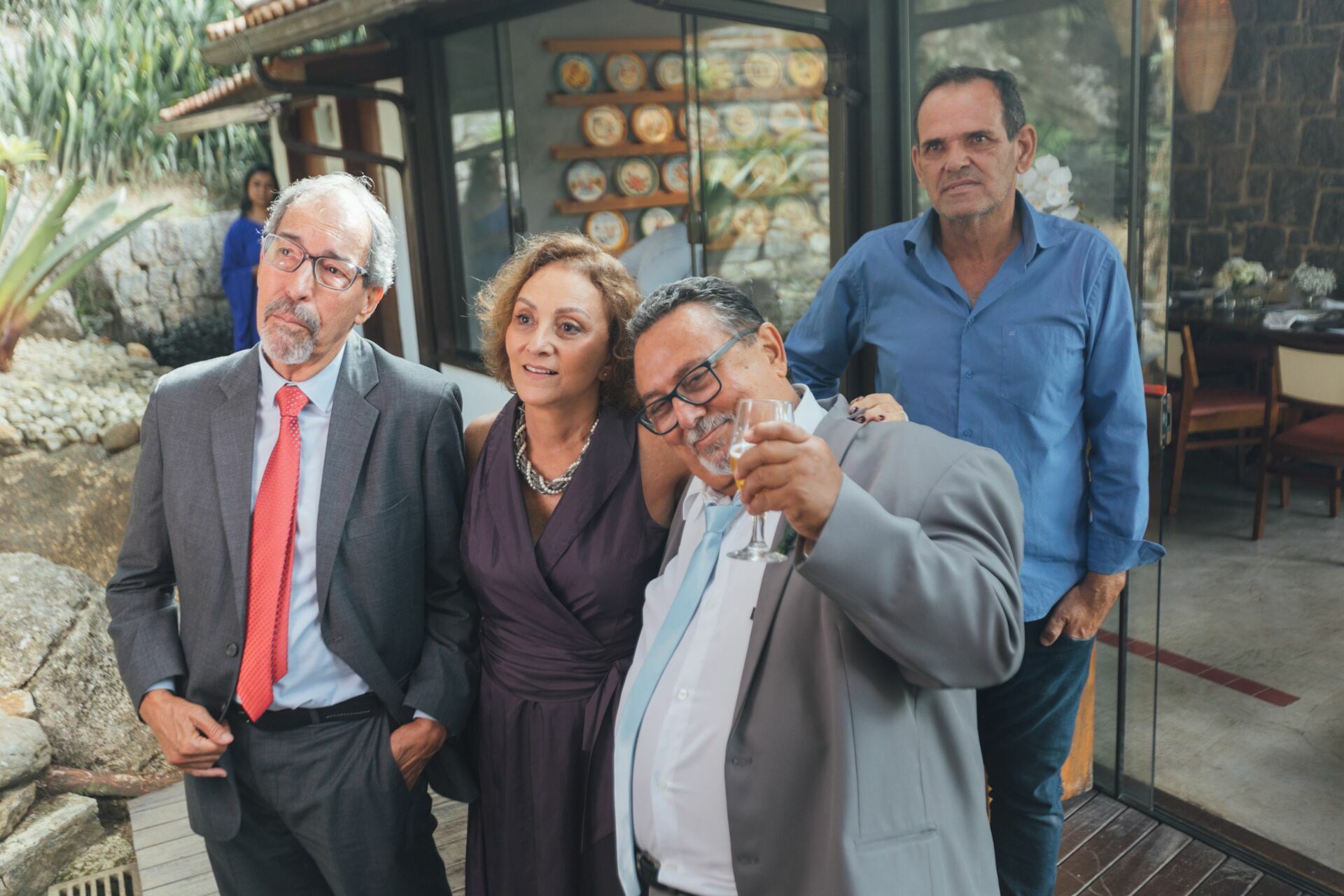 Foto Casamento Larissa e Adam - Igreja N. S. Aparecida e Restaurante Jardim Secreto - Penedo RJ - Imagem 181