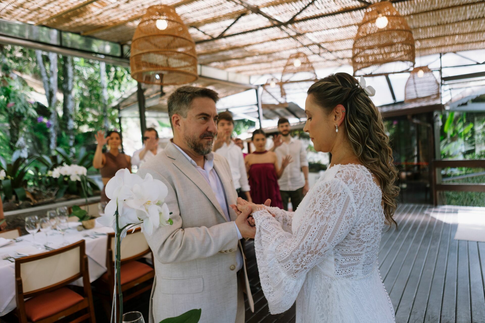 Foto Renata e Andre - Restaurante Jardim Secreto - Penedo -RJ - Imagem 167