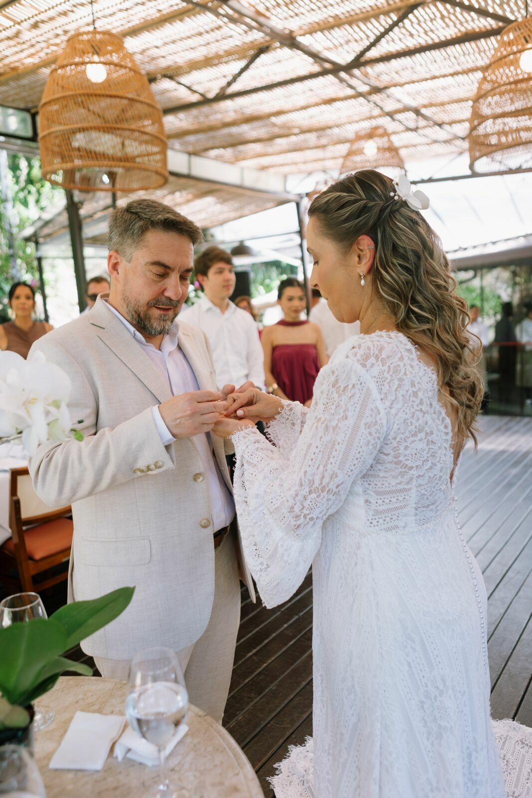 Foto Renata e Andre - Restaurante Jardim Secreto - Penedo -RJ - Imagem 173